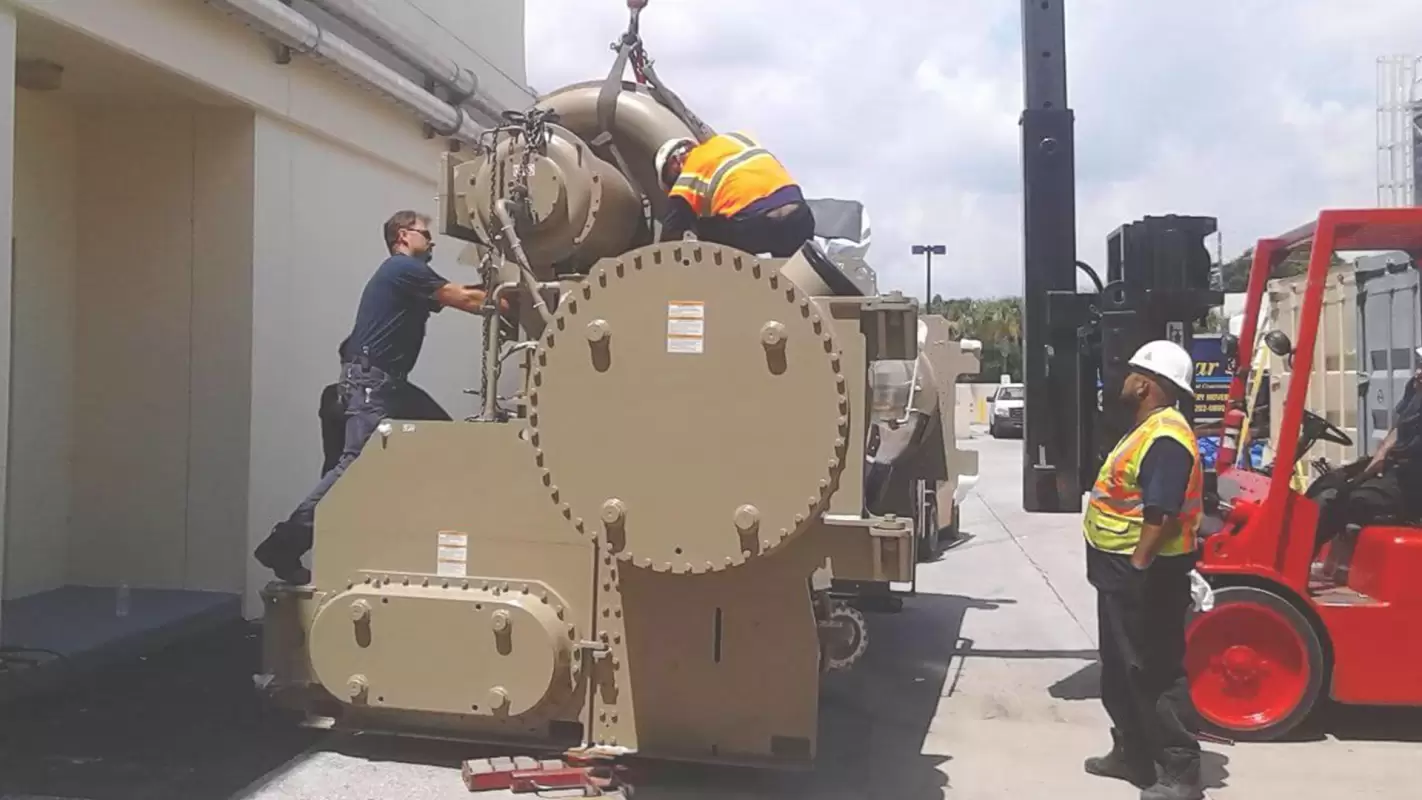 Our Machinery Movers Know How to Take the Hassle Out of the Relocation! Jacksonville, FL