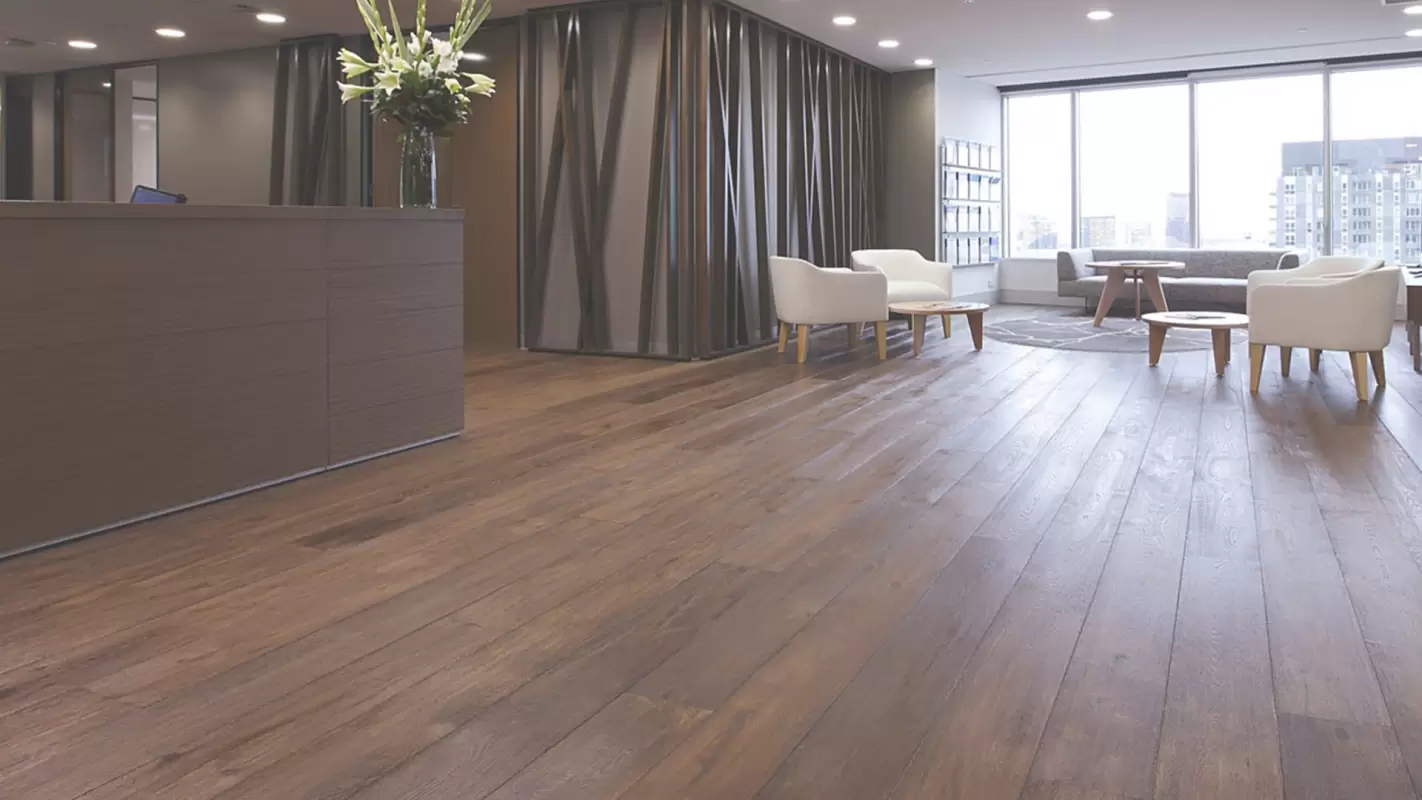 Commercial Hardwood Floor Installation is One of Our Specialties! Sherman Oaks, CA