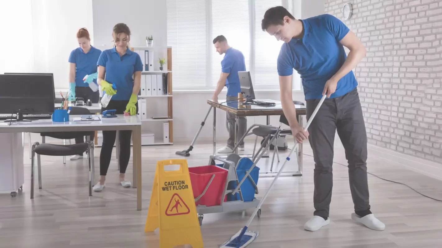 Safer and Healthier Work Environment with Commercial Cleaning Services Fontana, CA