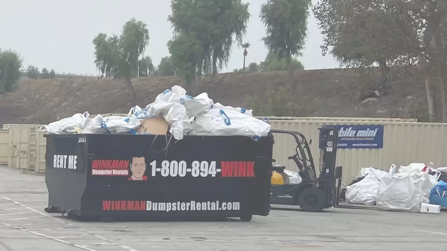 Professional Dumpster Rental Company – Let Us Take the Junk Out of Your Life
