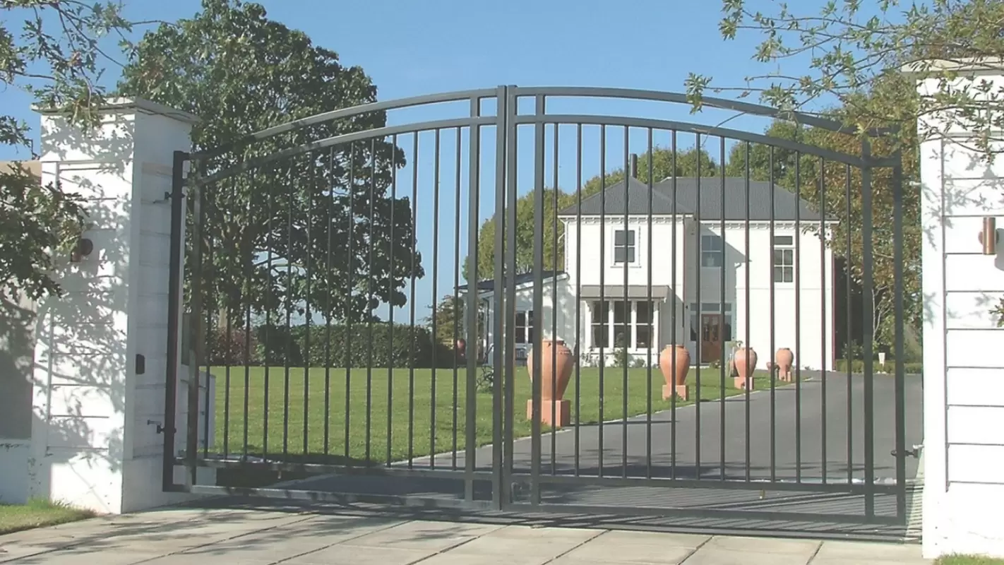 Swing Gate Installation- A Touch of Elegance to Your Entranceway! Plano, TX