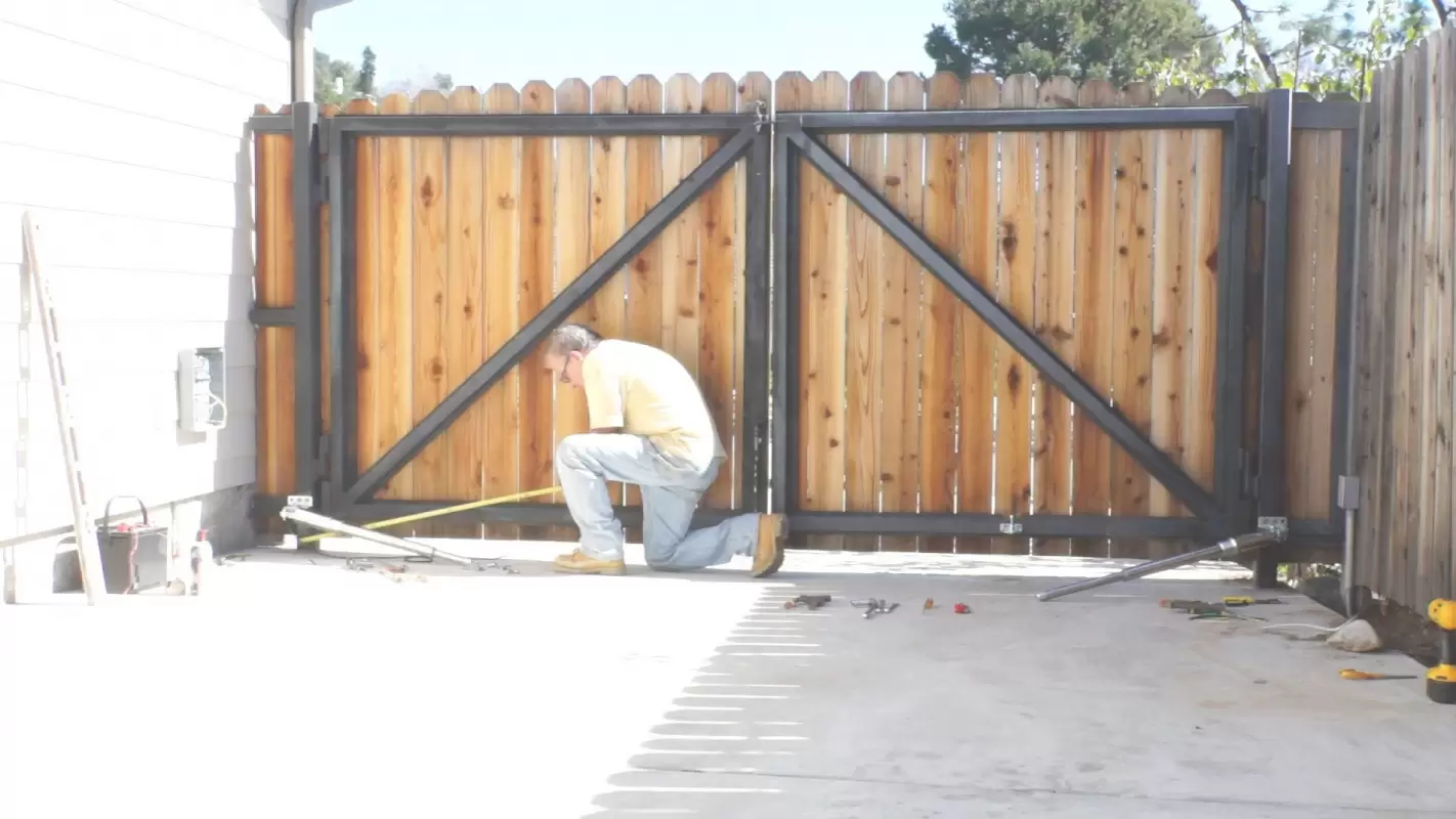 Fence gate Installation Makes You Secure from Intruders! in Frisco, TX