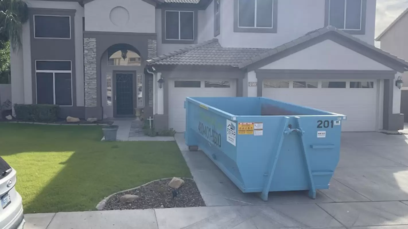Feel The Difference with Our Residential Dumpster Rental Service! in Phoenix, AZ