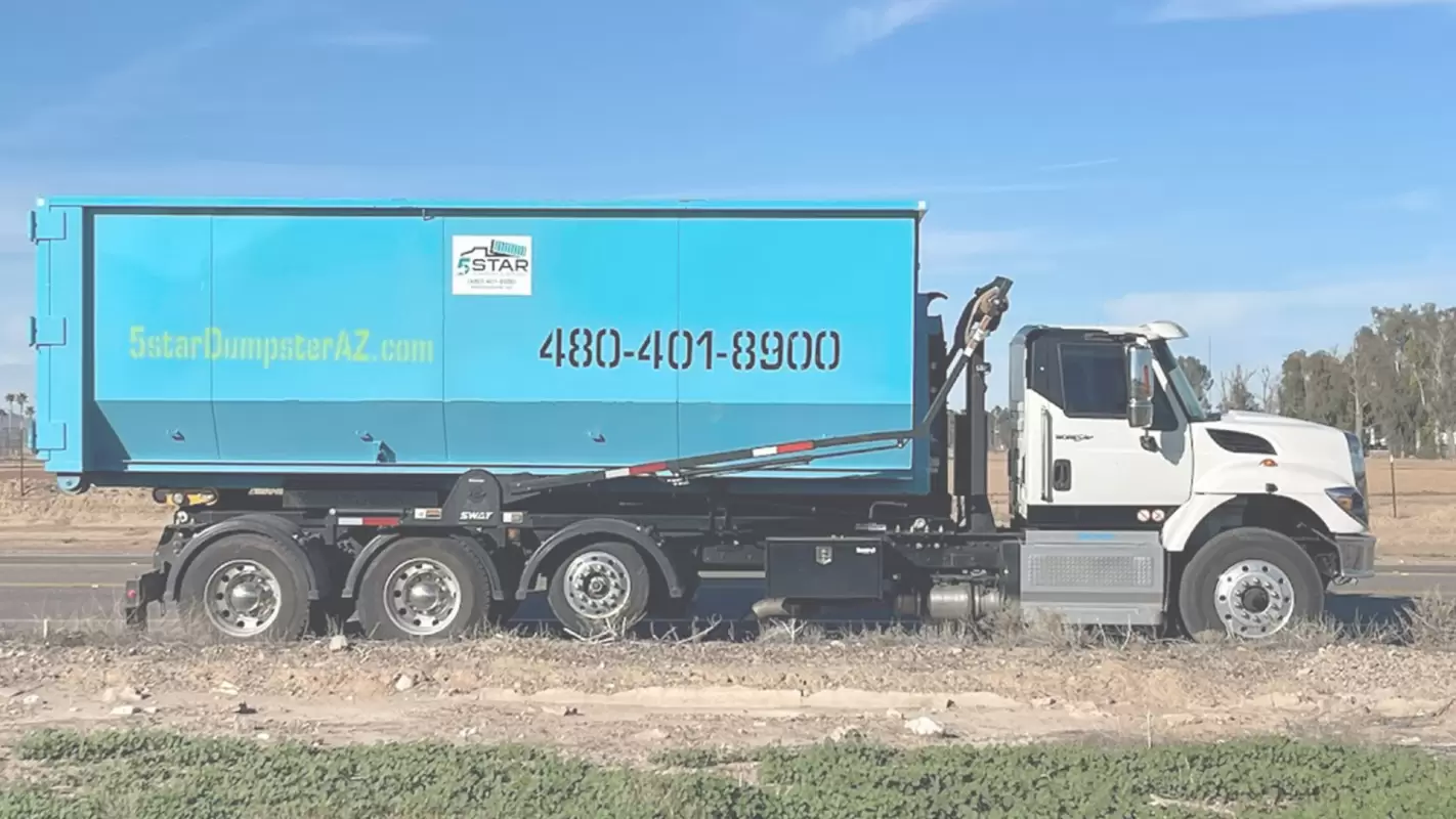 Hire The City’s Best & Professional Dumpster Rental Company! in Goodyear, AZ