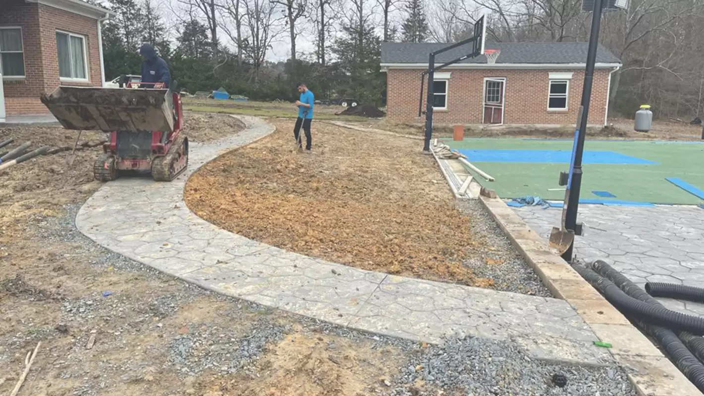 Compliment the Natural Element of your Yard with our Hardscape Installation in Raleigh, NC