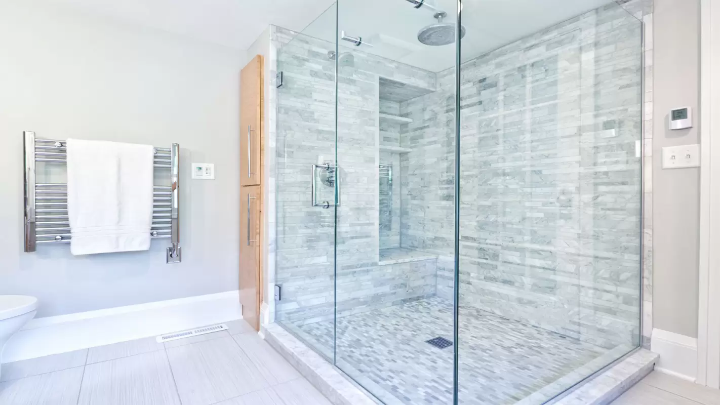 Create Your Dream Bathroom with Our Custom Made Shower Doors! Delray Beach, FL