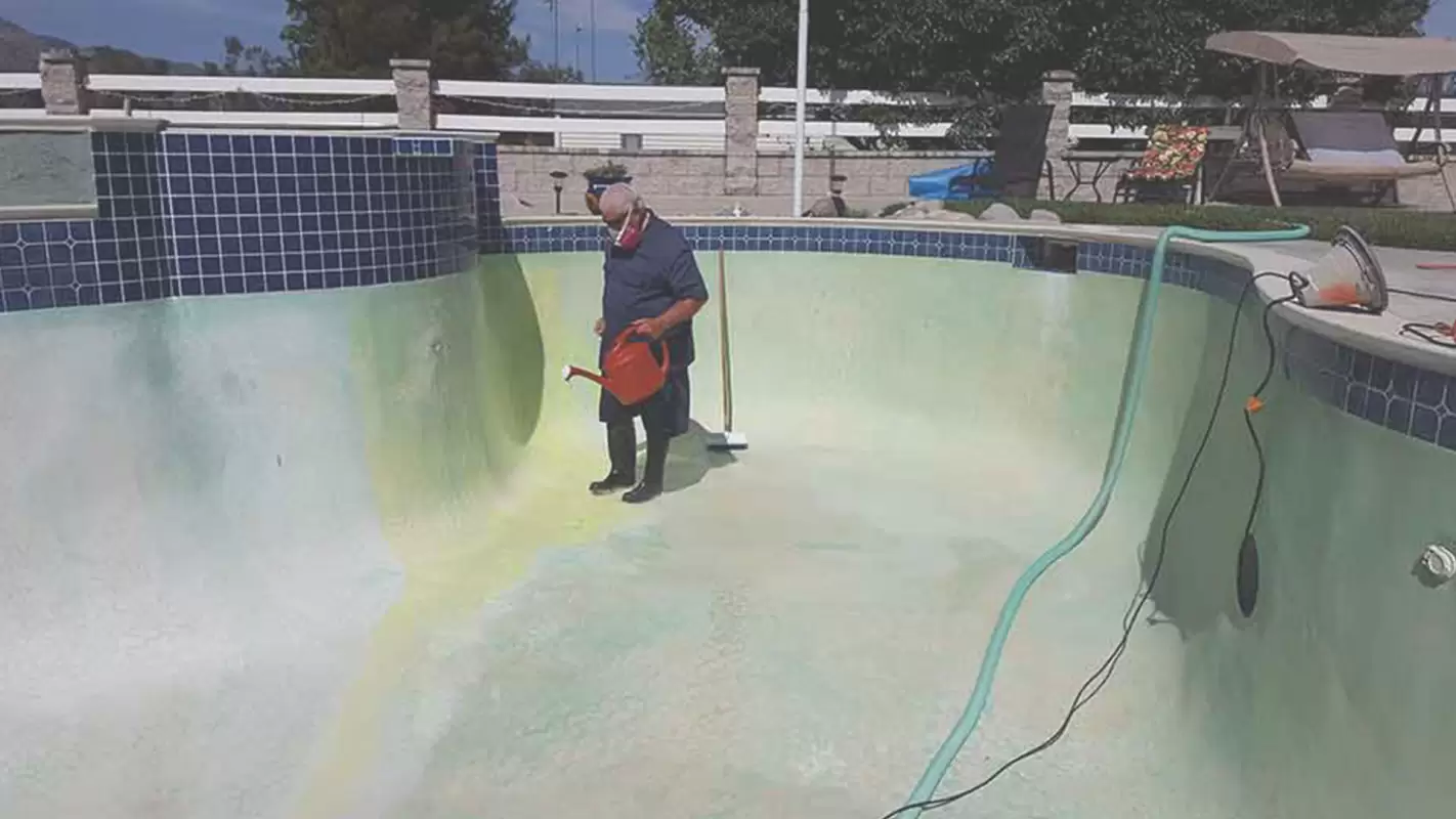 Pool Acid Wash Services - Remove Years of Wear and Tear! Tule Springs, NV