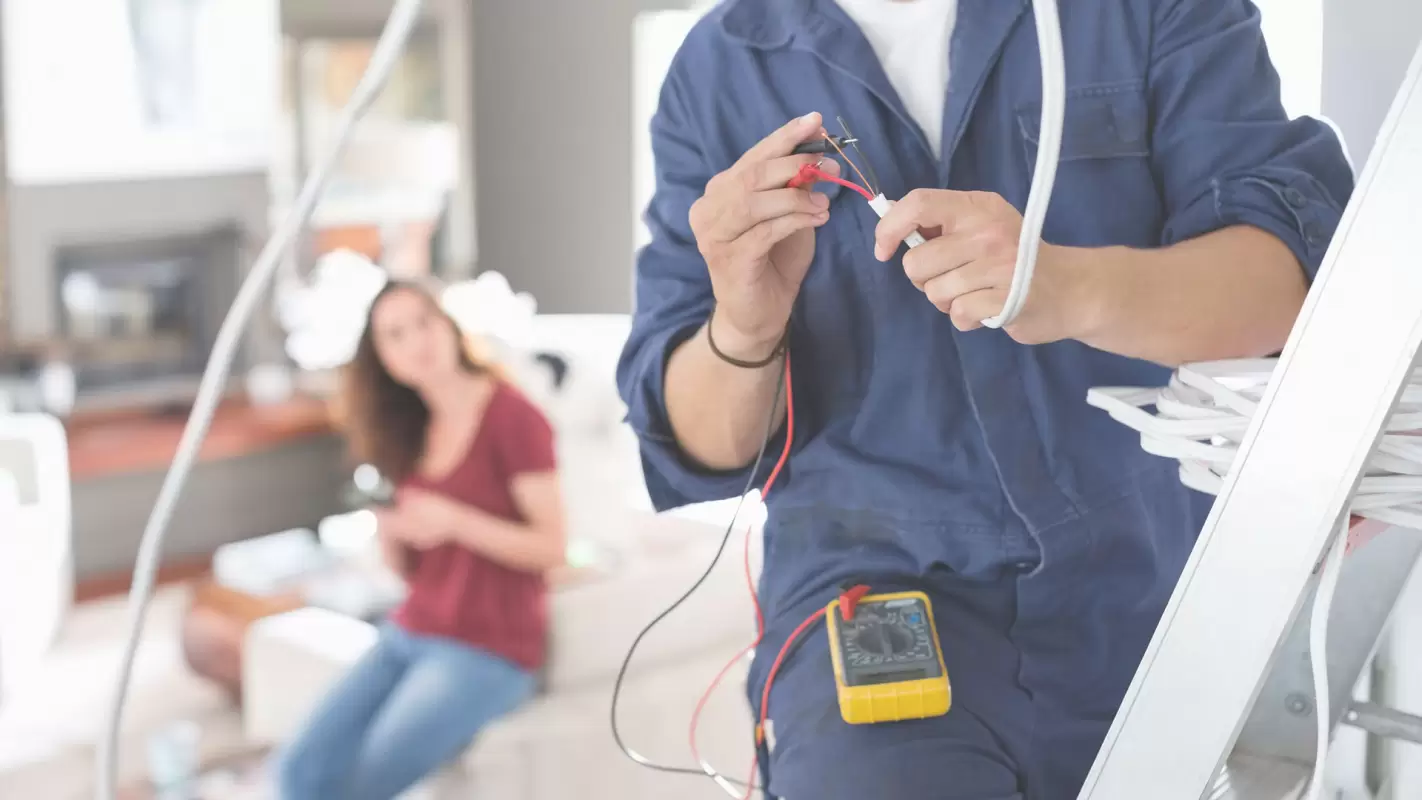Experience Efficient Electric Solutions with Our Best Electrician Service!