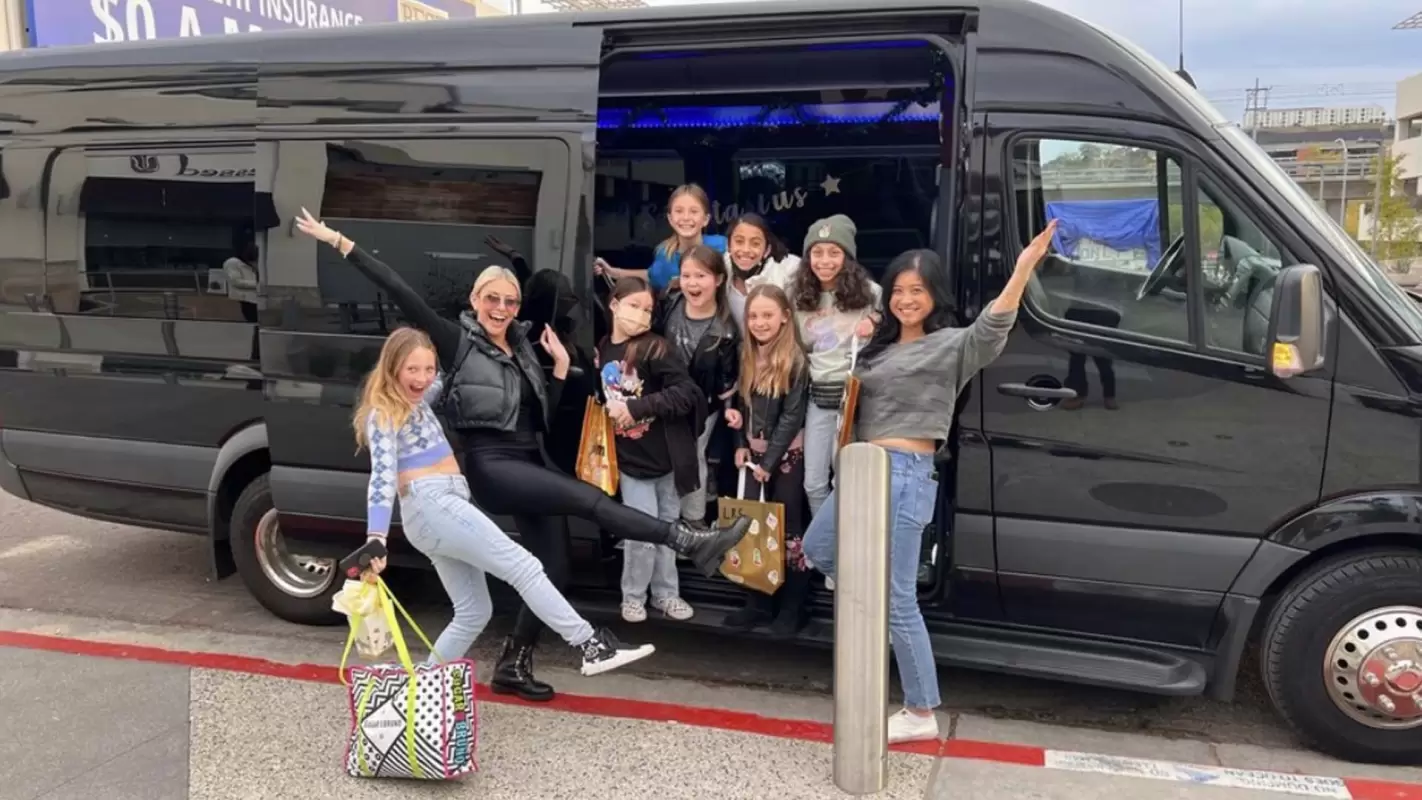 Get the Ultimate Group Travel Experience with Our 14 Passengers Mercedes Sprinter Rental Del Mar, CA