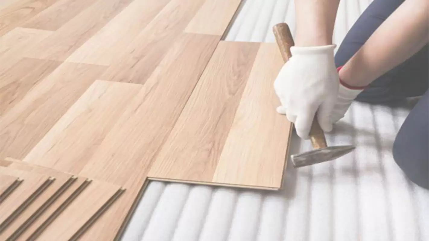 Hardwood Flooring Restoration Eliminating the Deep Scratches in Anne Arundel County, MD
