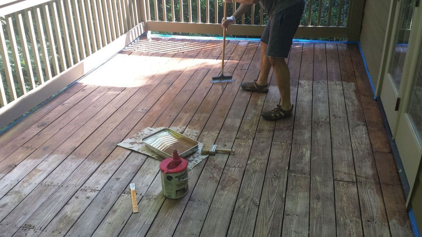 Deck Staining Services