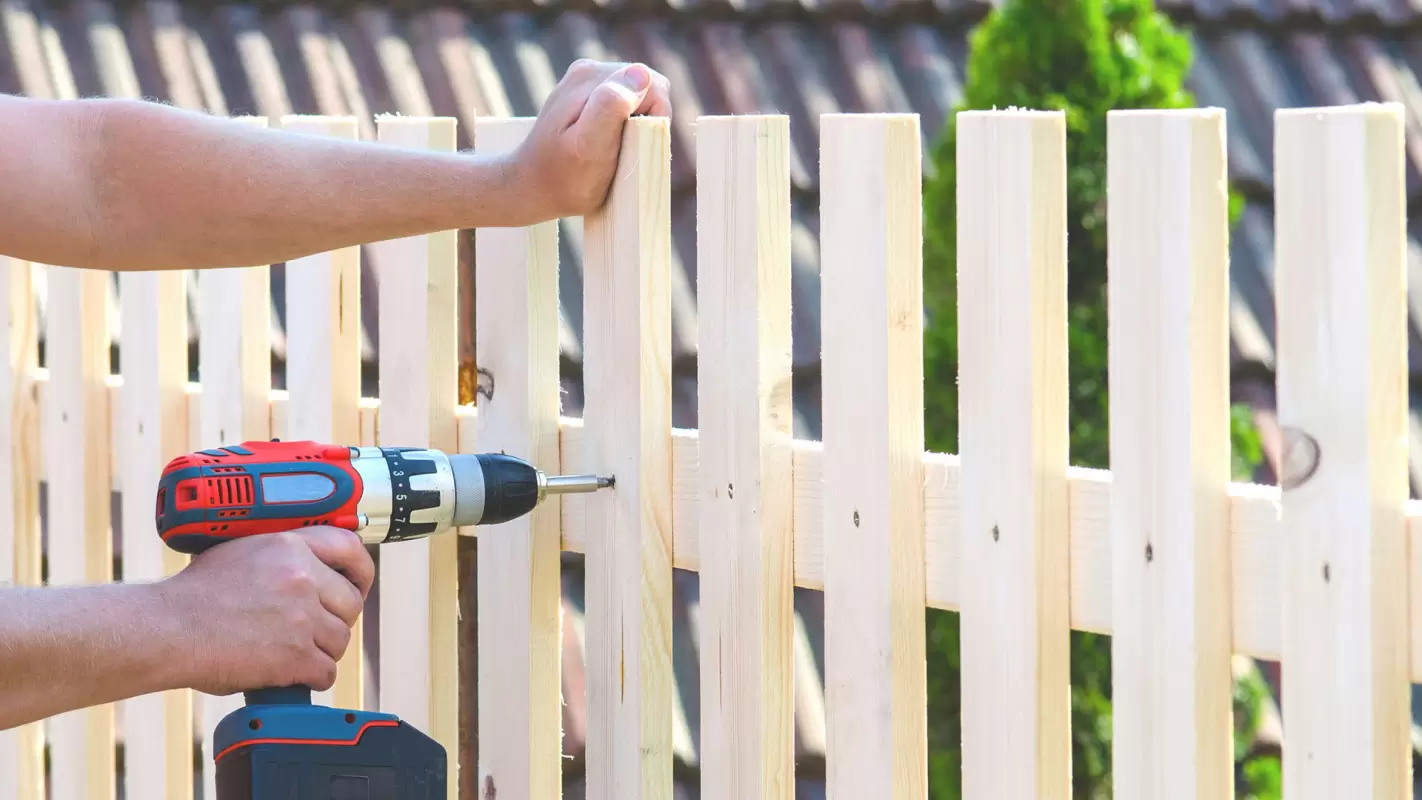 Our Wood Fence Contractors Are Certified Professionals essional fence installation contractors. If you are in