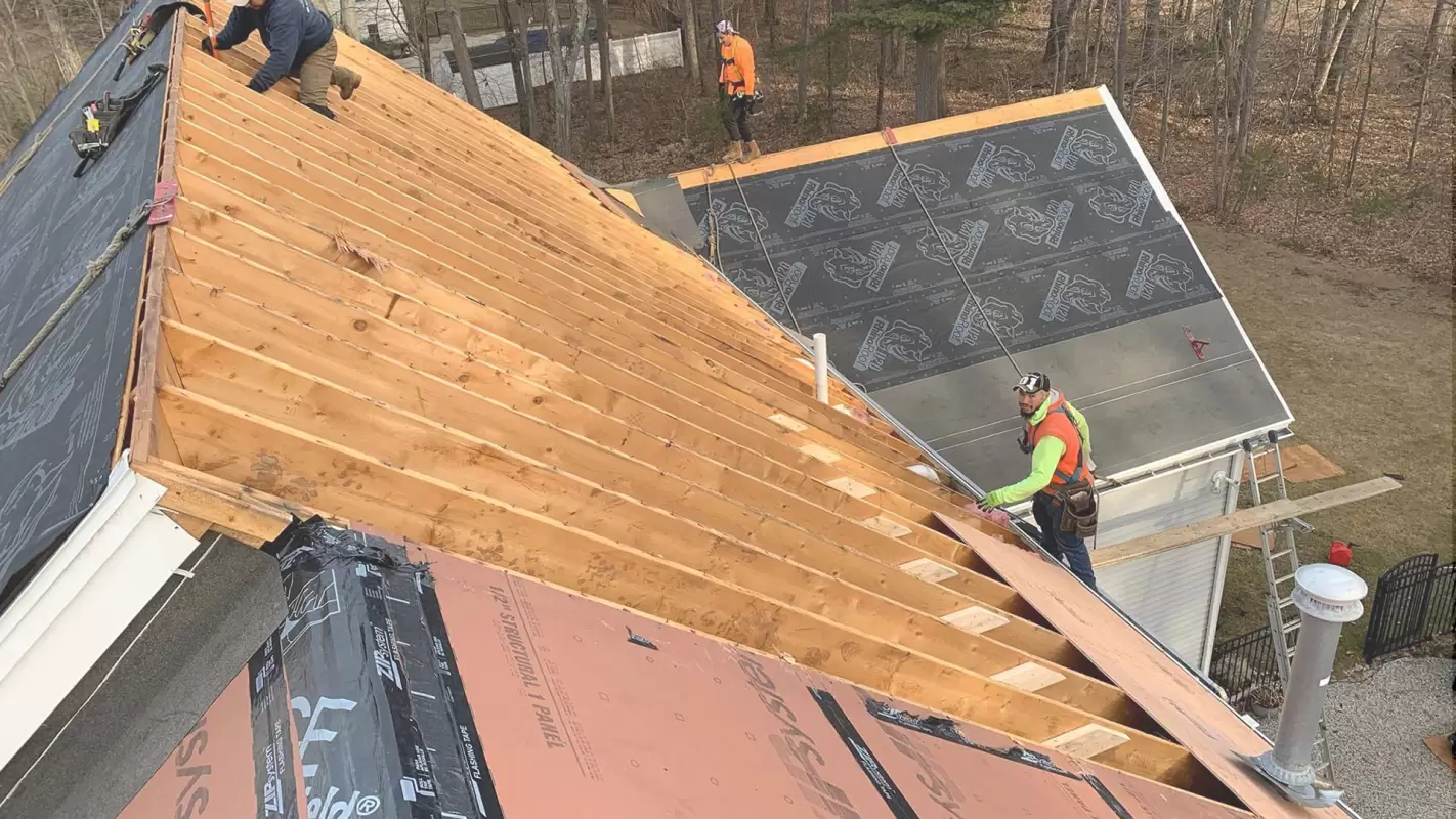 From Start to Finish, Our Pro Roofers Take Care of Everything! in Woburn, MA