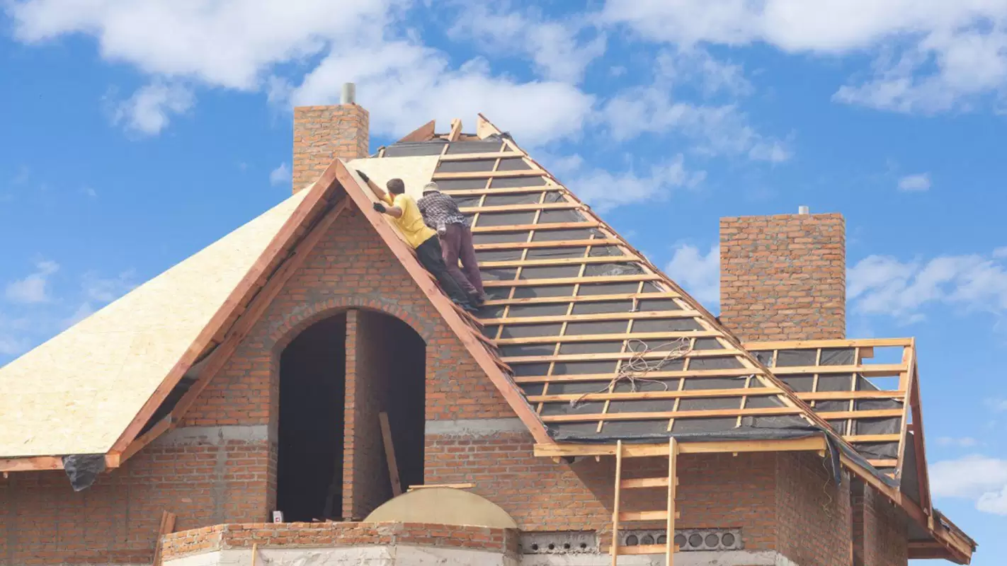 Trust Our Team For Top-Notch Roof Installation