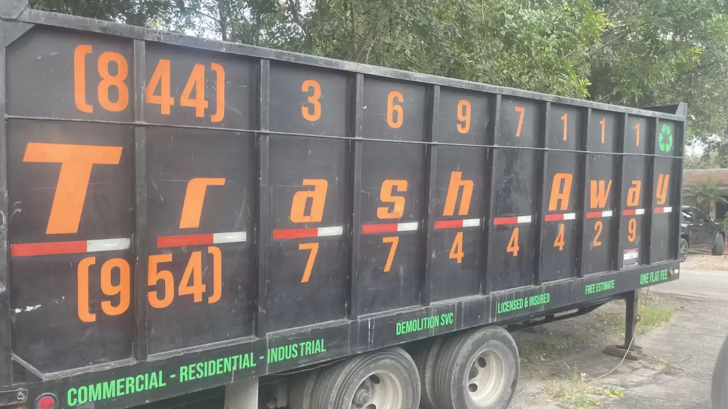 Type “Dumpster Rental Near Me” and You’ll Find Us In The Top Searches! in Weston, FL