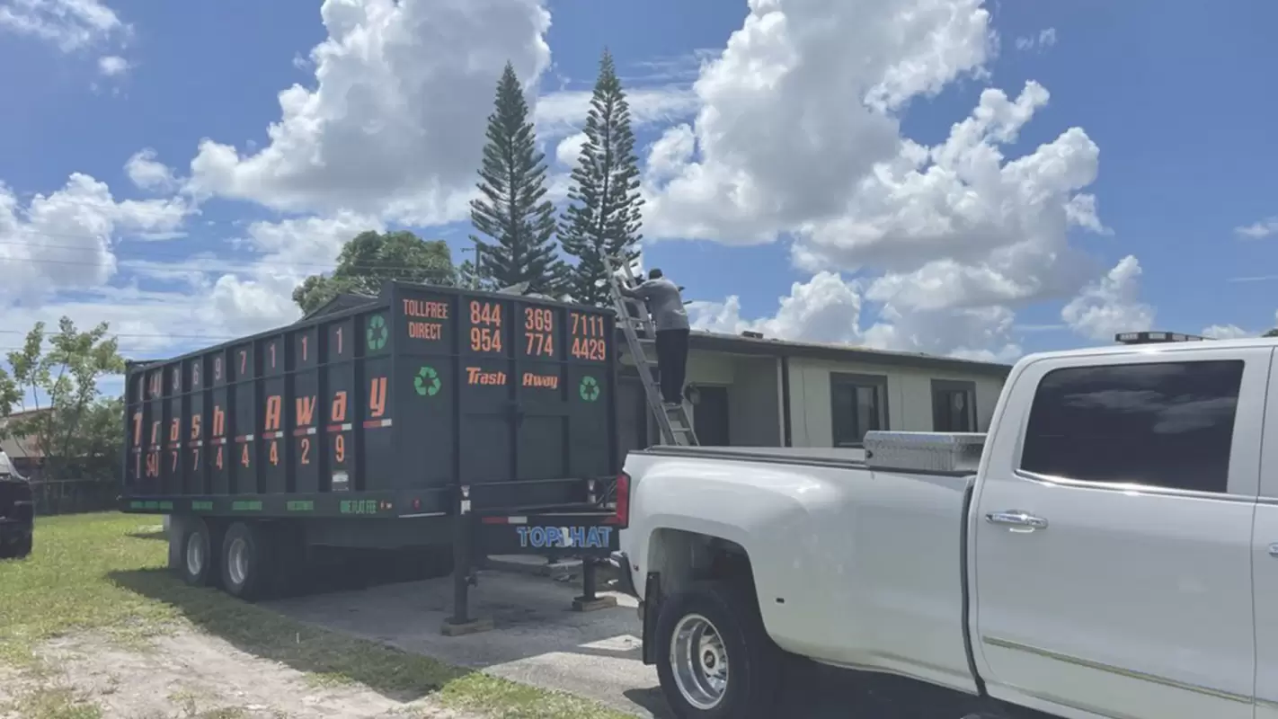 Don't Let Waste Weigh You Down, Choose Professional Dumpster Rental Companies! in Weston, FL