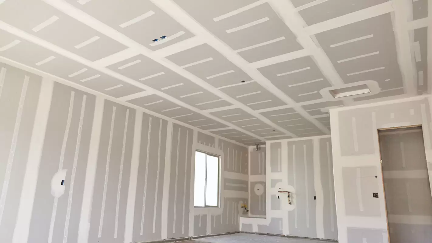 Drywall Installation – A New Approach for A Modern Interior! Missouri City, TX