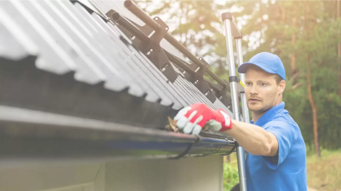 Don't Let Clogged Gutters Weaken Your Home's Foundation, Get Residential Gutter Cleaning Services! Bulls Head, NY