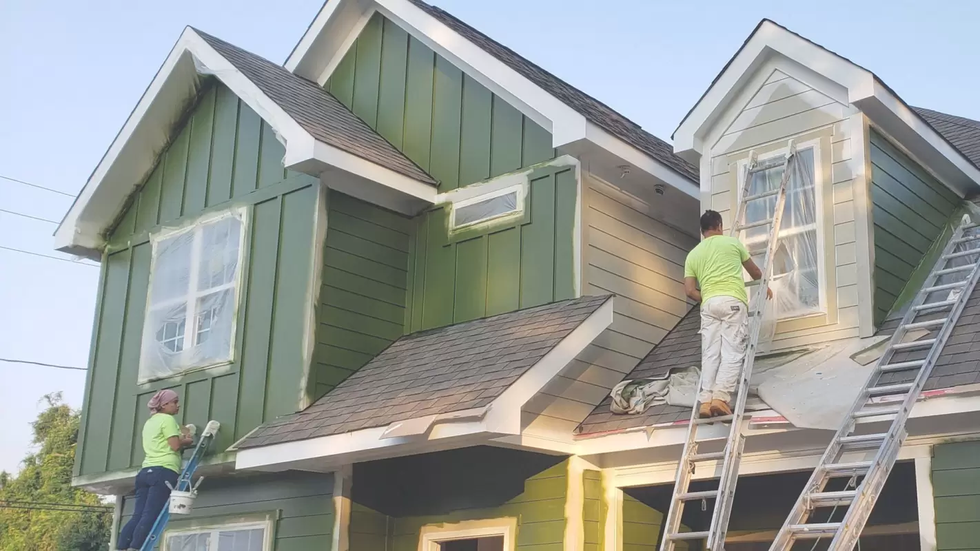 Hire Our Exterior Painting Company for Quality Color Scheme!