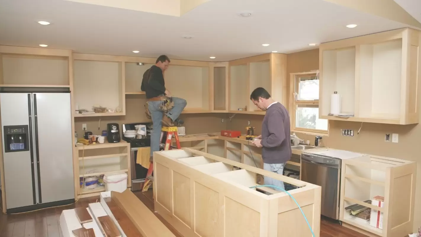 The best Kitchen Cabinet Install Contractor in Lakeport, CA