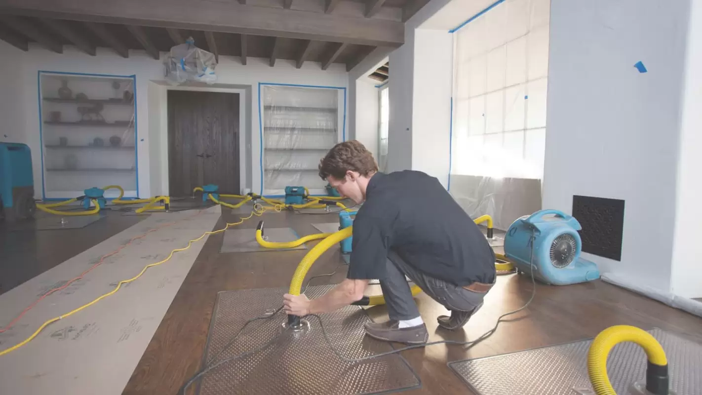 We are Water Damage Restoration Specialists