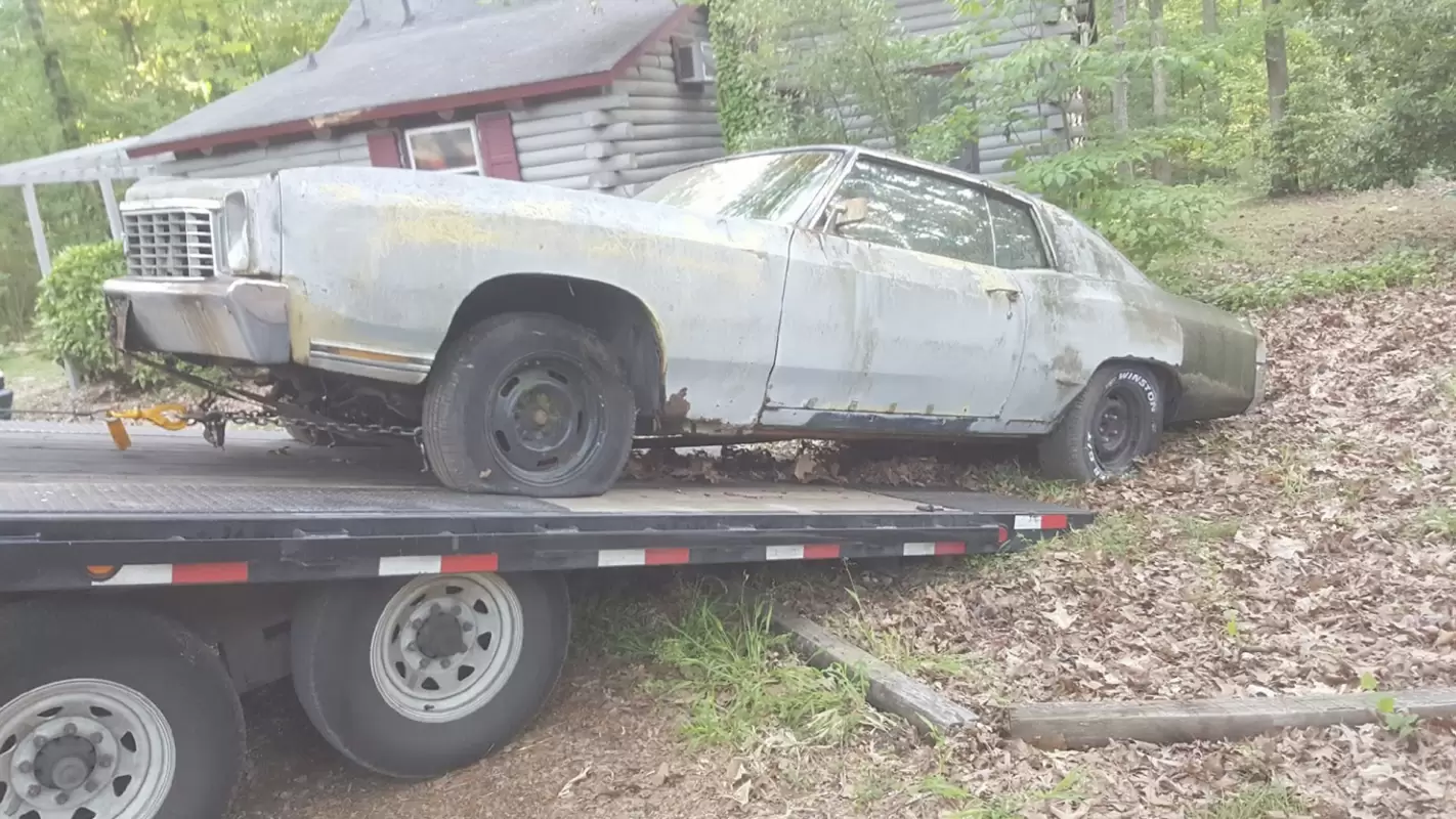 24-Hour Junk Car Removal To Get Rid Of Old Car