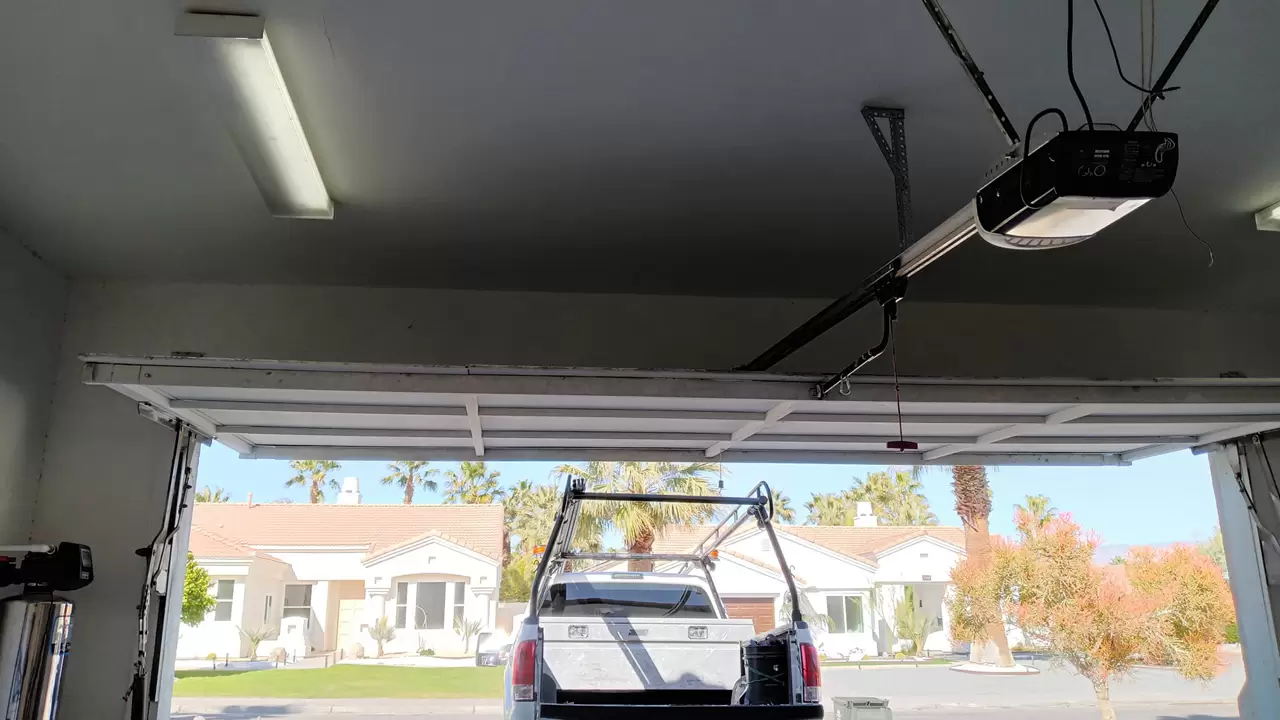 Garage Door Opener Replacement for Noise Reduction! in Palm Springs, CA