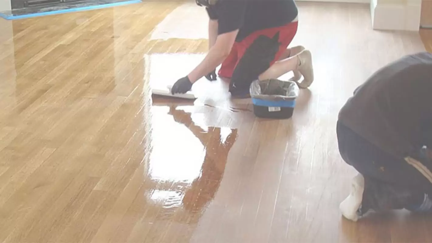 Solid Wood Floor with Finishing Services – Have Your Wooden Floor Refinished