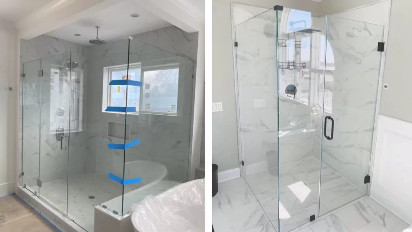 Setting the Standard for Exceptional Shower Door Installations in Alexandria, VA!