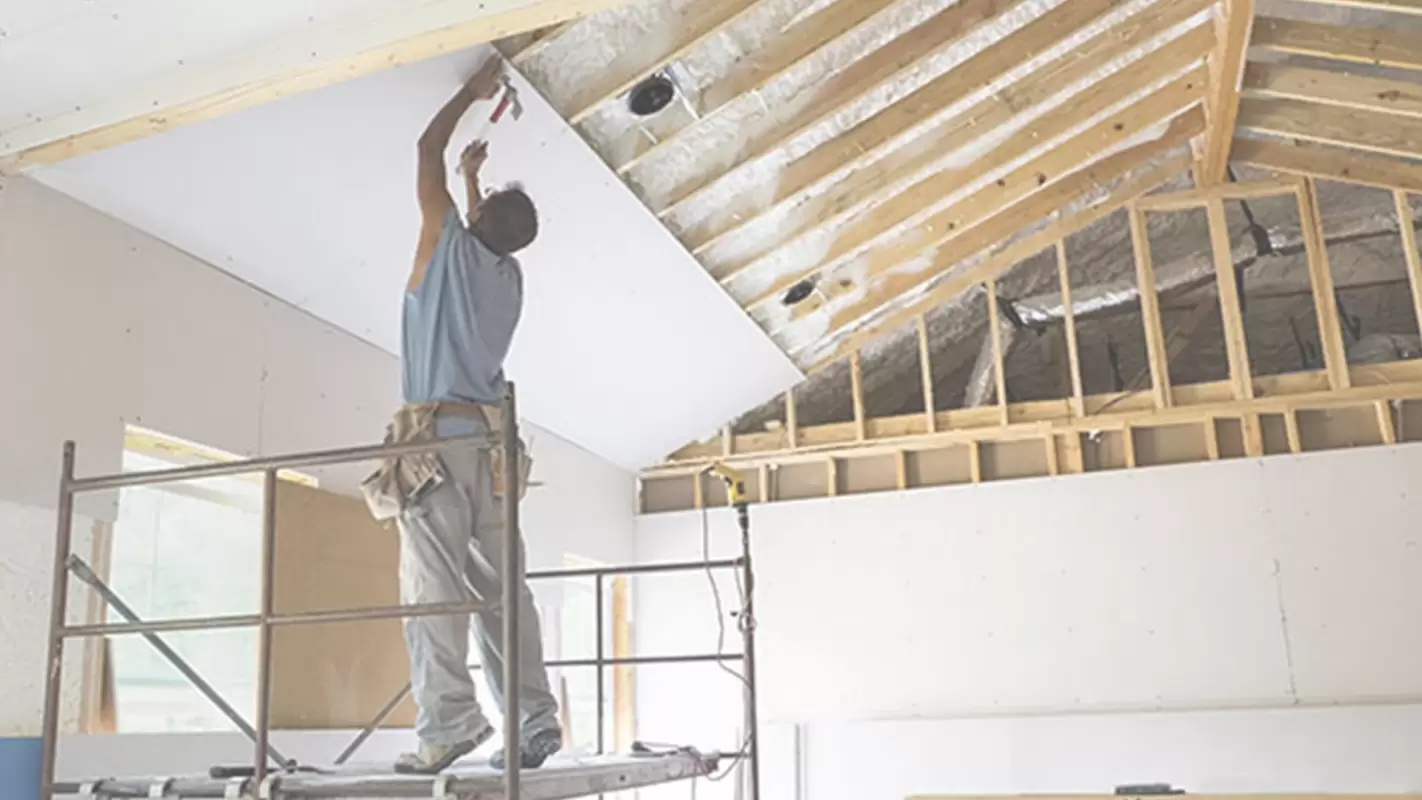 Repairing Water Damaged Roofs with Our Drywall Ceiling Repair Services