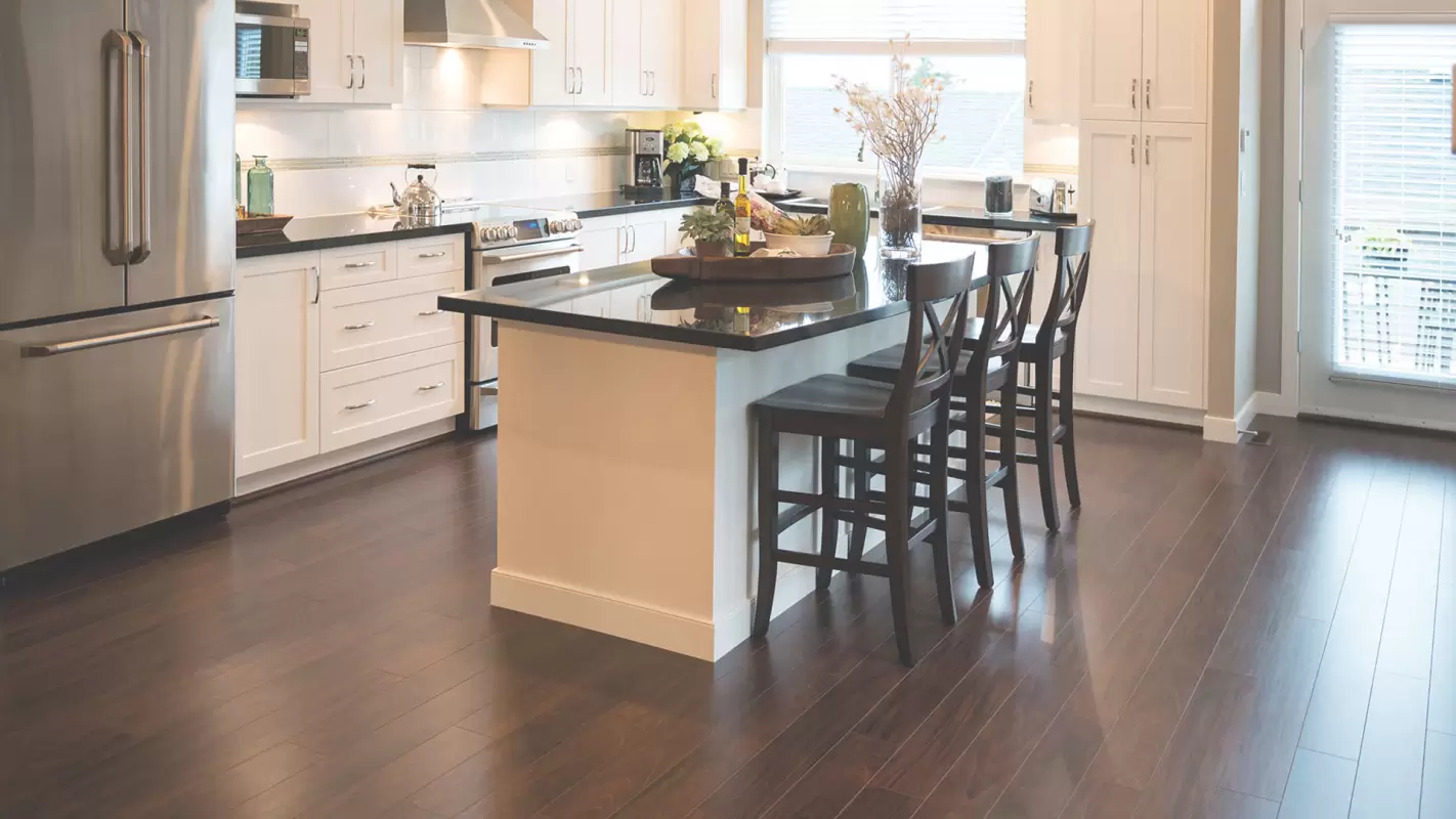 Precise and flawless Kitchen Flooring Remodel in Spring, TX