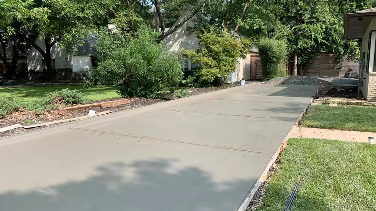 We Provide Quick Concrete Driveway Repair In Fort Worth, TX