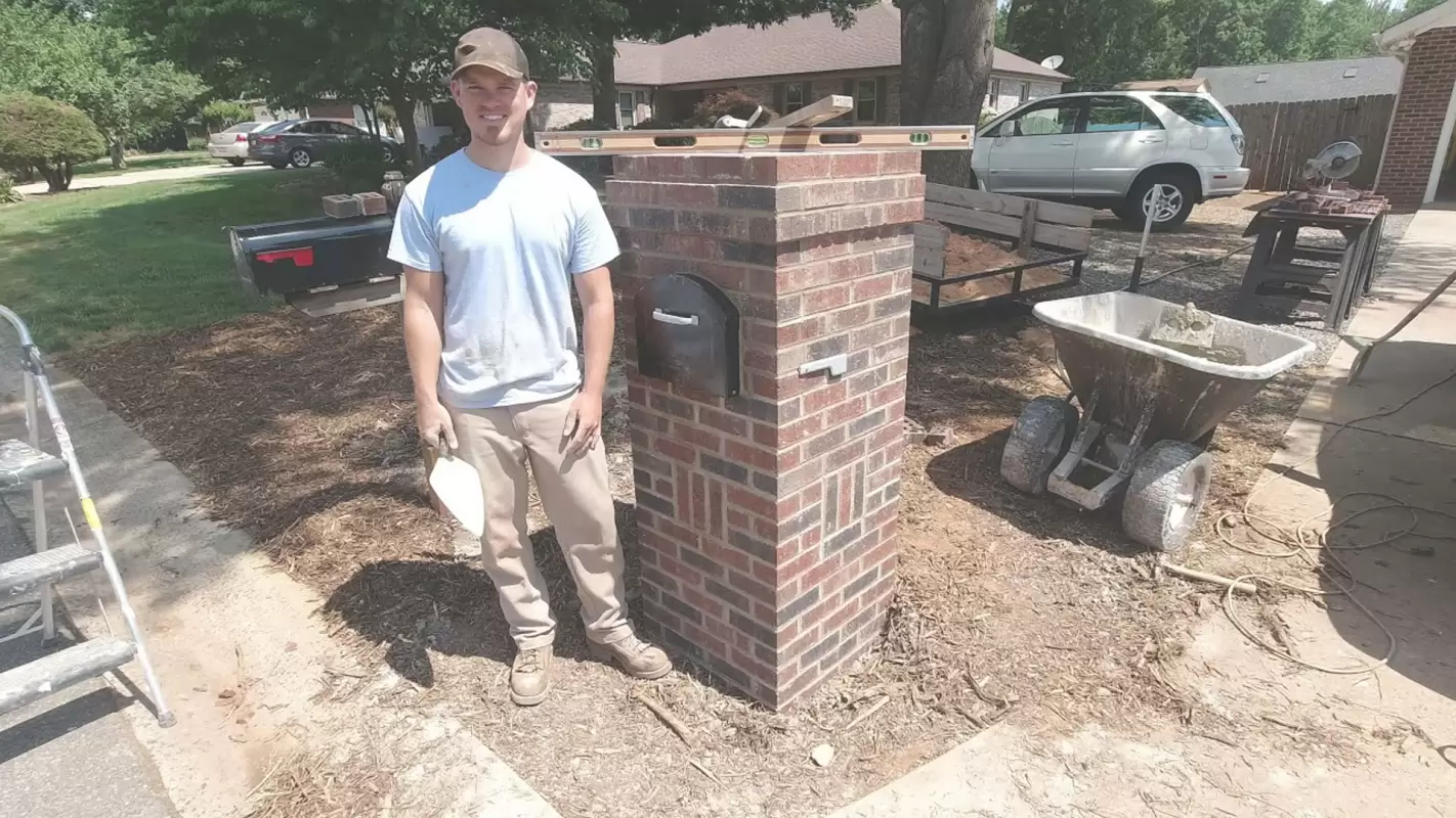 Ensure Accuracy With The Top Brick Mailbox Repair Company in Plano, TX