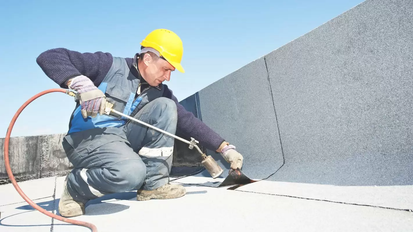 Hire Us, If You Are Looking For “Flat Roofing Repair Near Me”