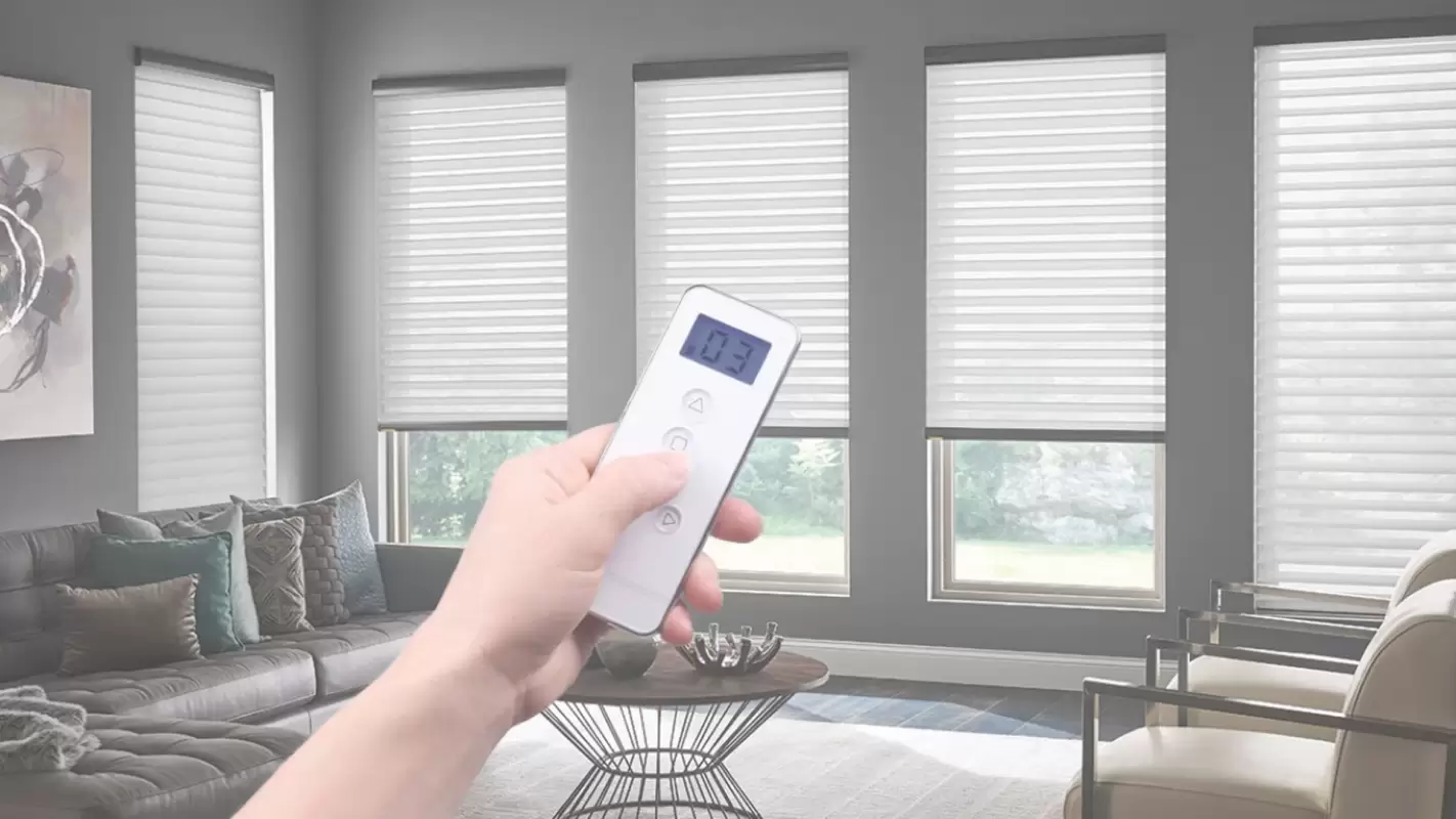 Get the Perfect Look of Your Windows with Our Best Motorized Shades