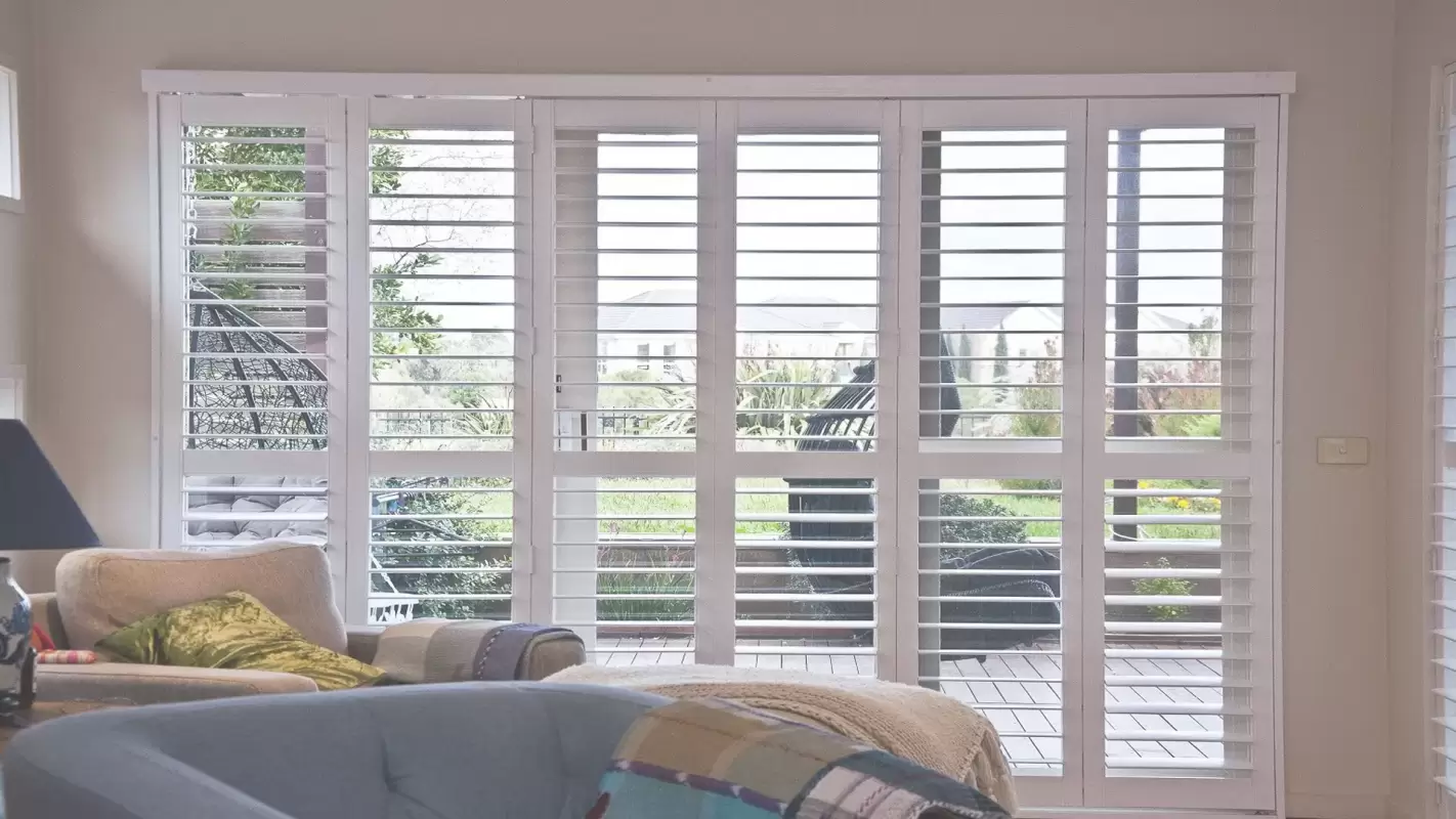 Plantation Shutters with Timeless & Sleek Look!