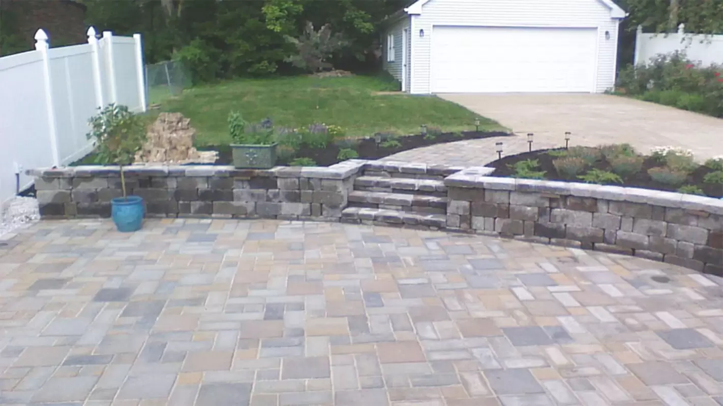 Paver Patio Installation -The Finishing Touch to Your Beautiful Landscape!