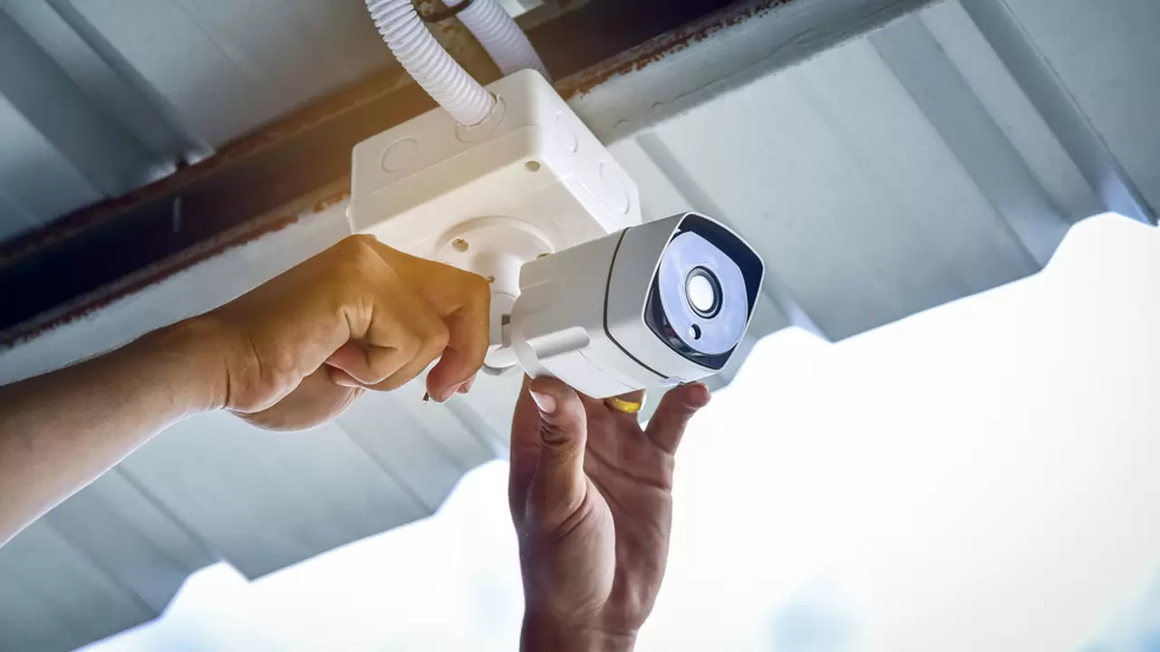 Security Camera Installation with precision and accuracy