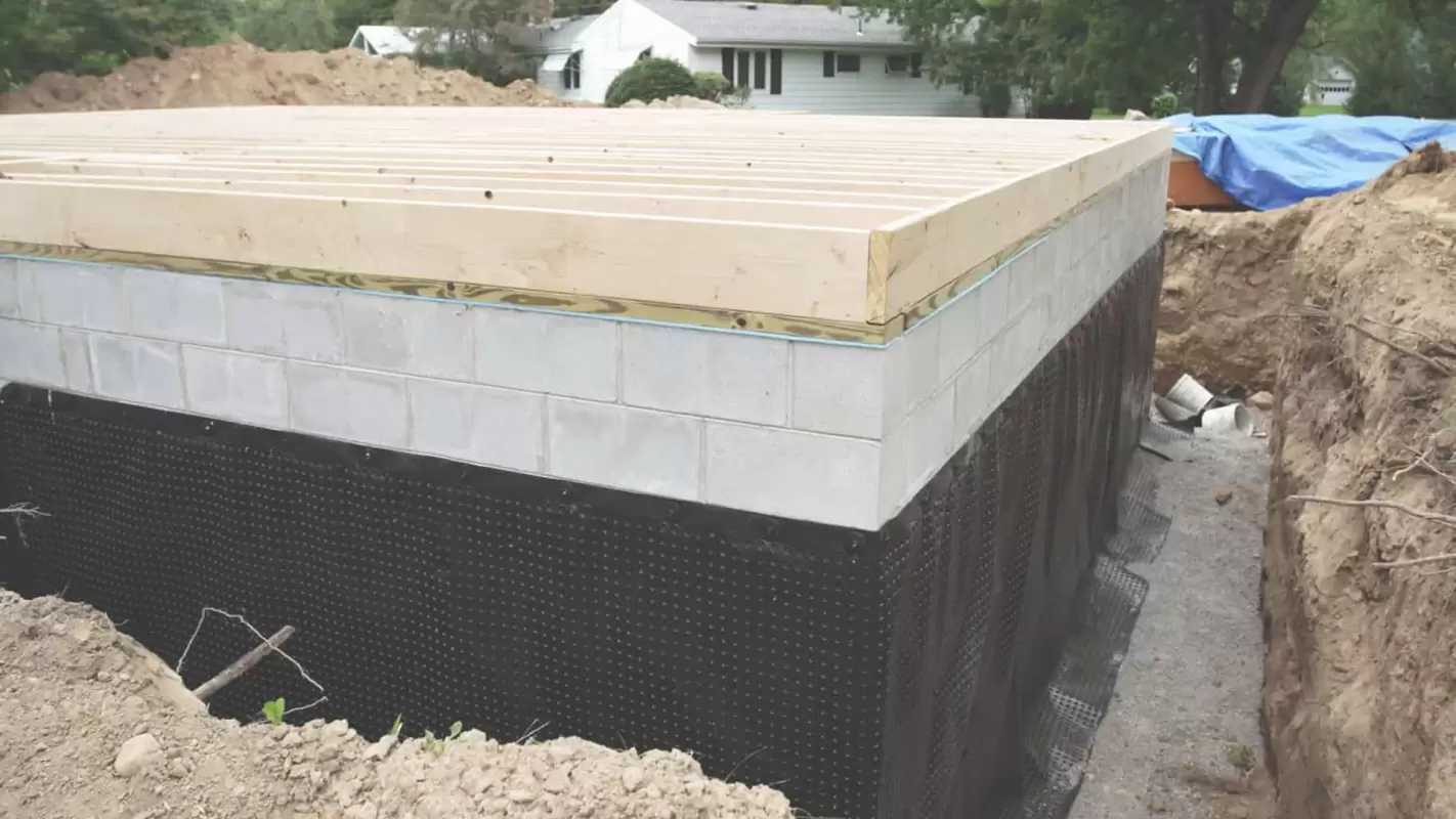 Make Your Property Long Lasting with Our Foundation Waterproofing Services in Mount Washington, KY!