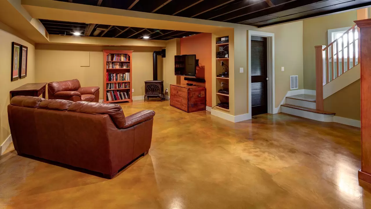 Basement Remodeling Services to Create a Comfortable Workspace! in Alpharetta, GA