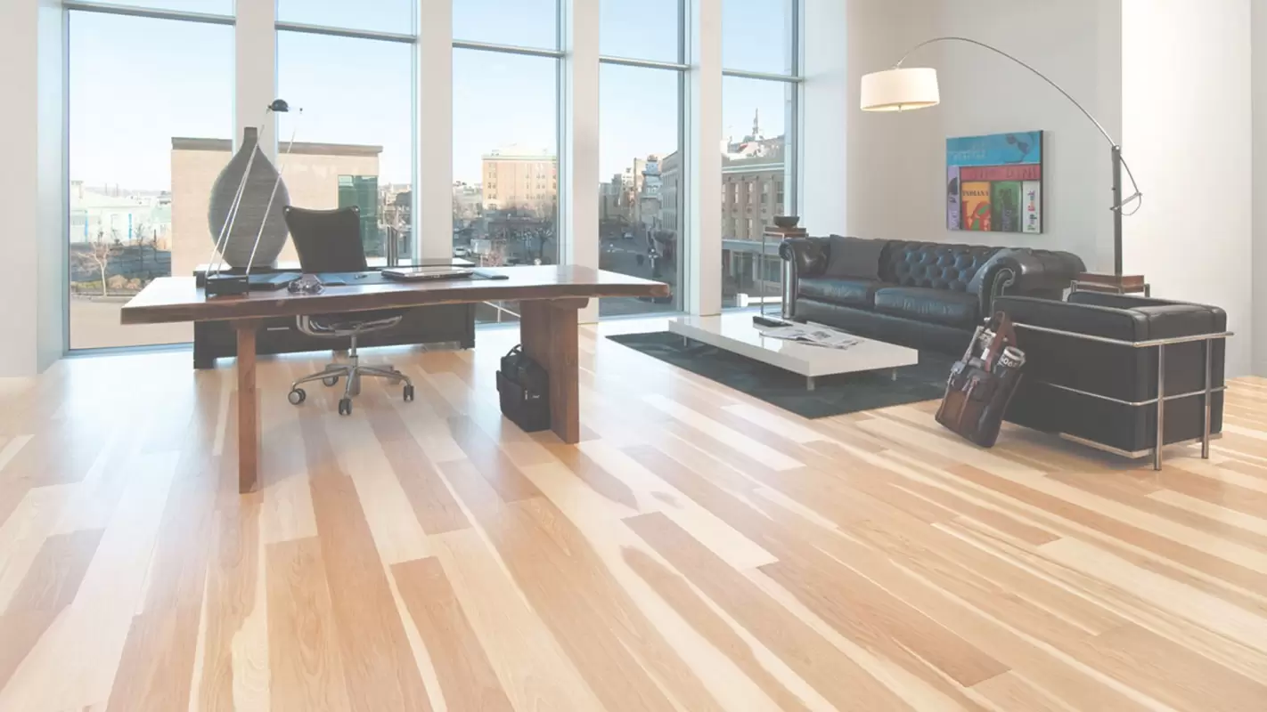 Our Commercial Wood Floor Installation Will Speak Volumes About Your Company's Image