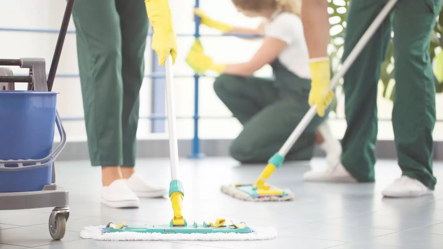 Janitorial Cleaning Services focused Maintaining Hygienic Commercial Space!