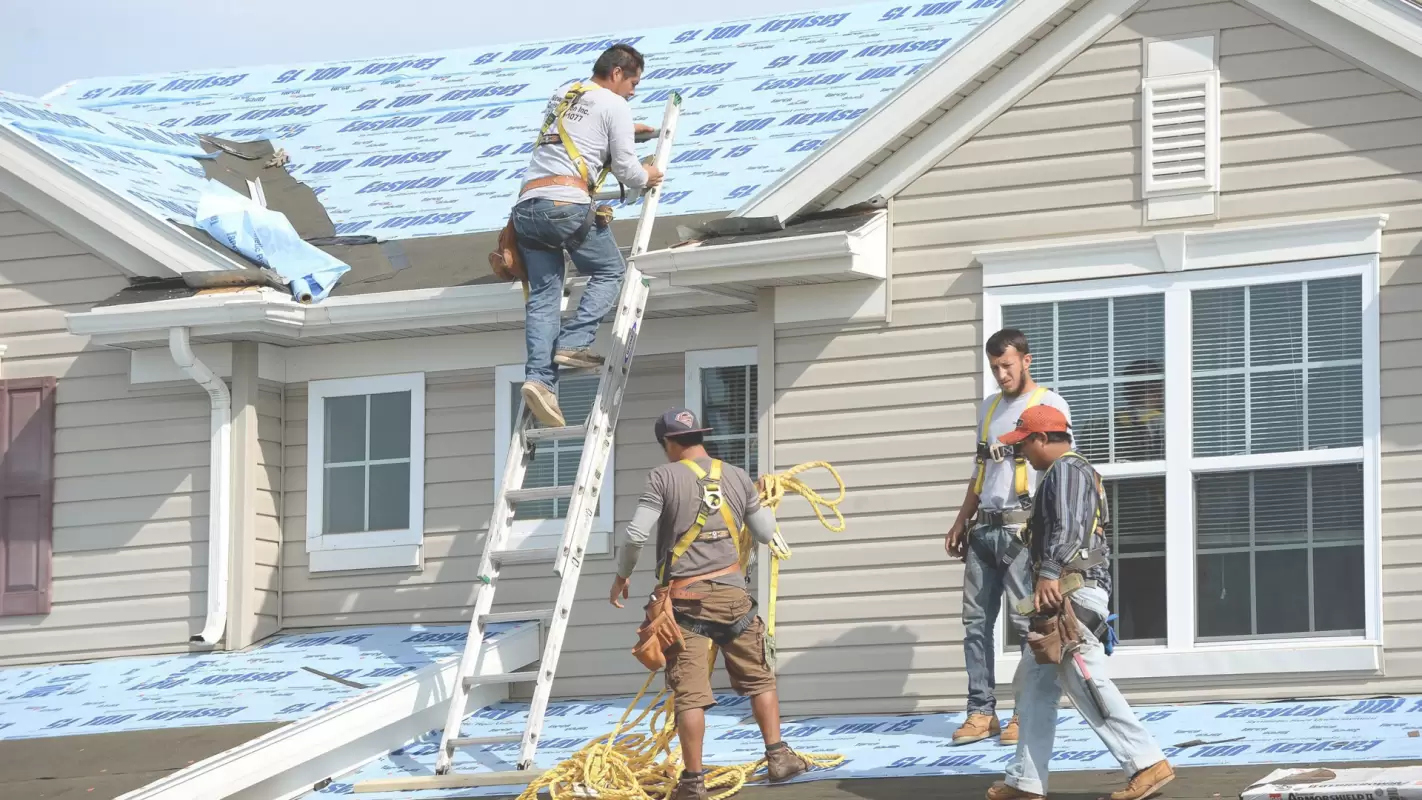 Our Expert Residential Roof Contractors Got You Covered!