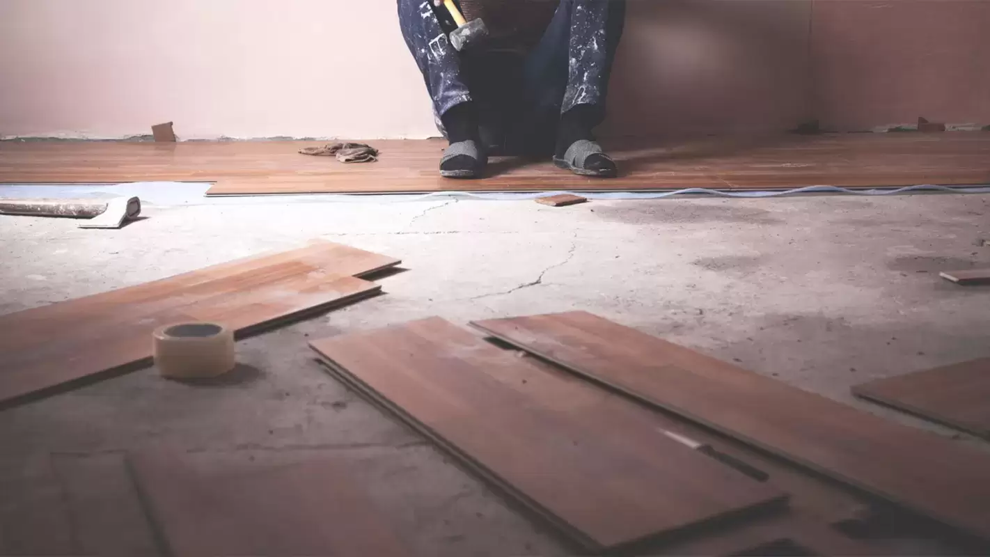 Hardwood Floor Installation with Care and Precision