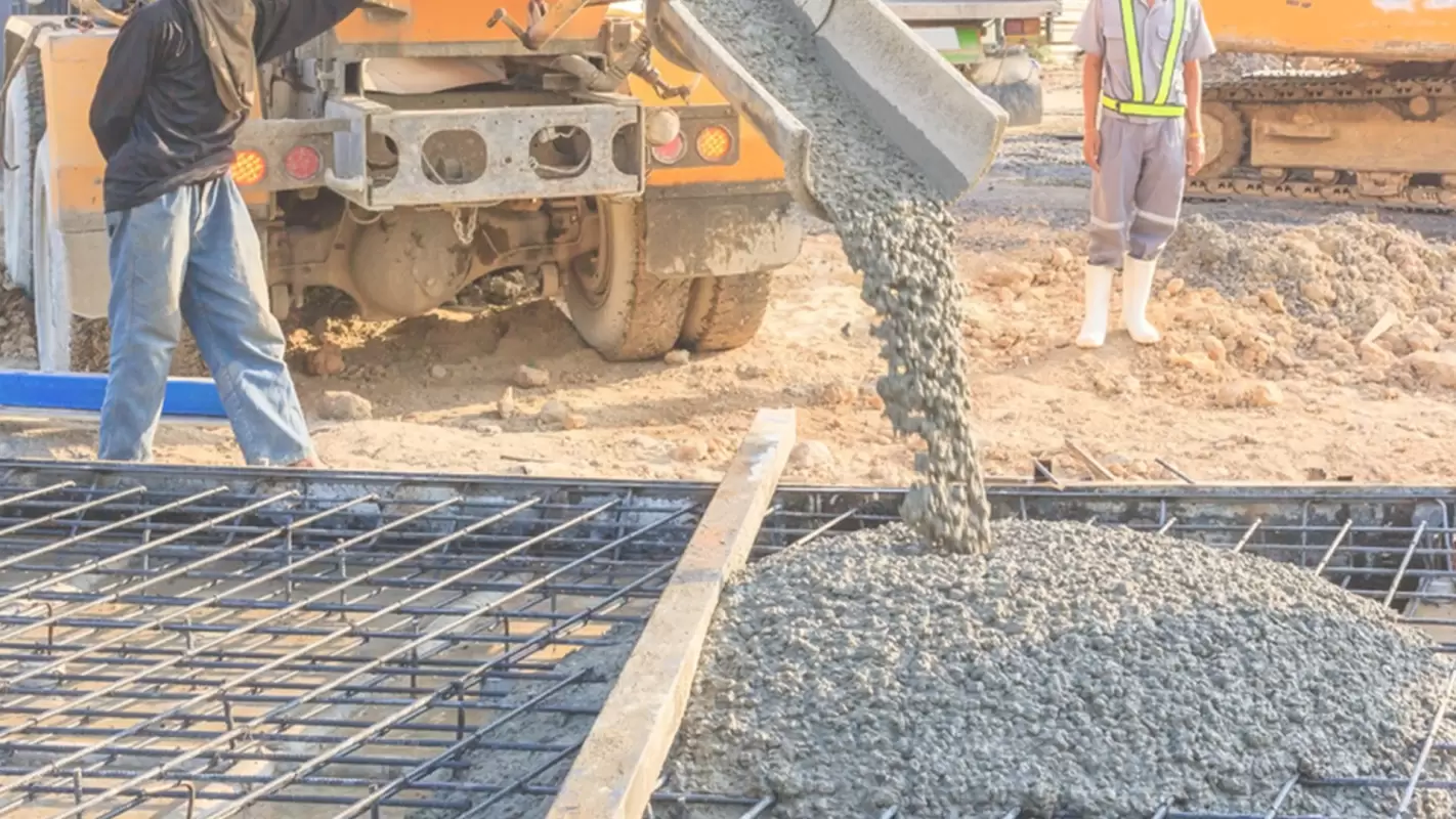 Keep Up with The Sturdy Trends with Our Concrete Construction Services!