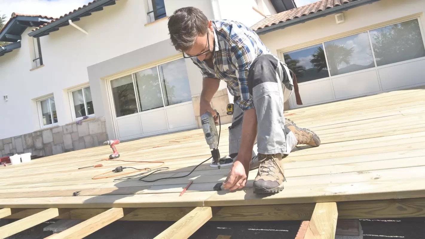 Hire Our Professional Deck Builders for Construction