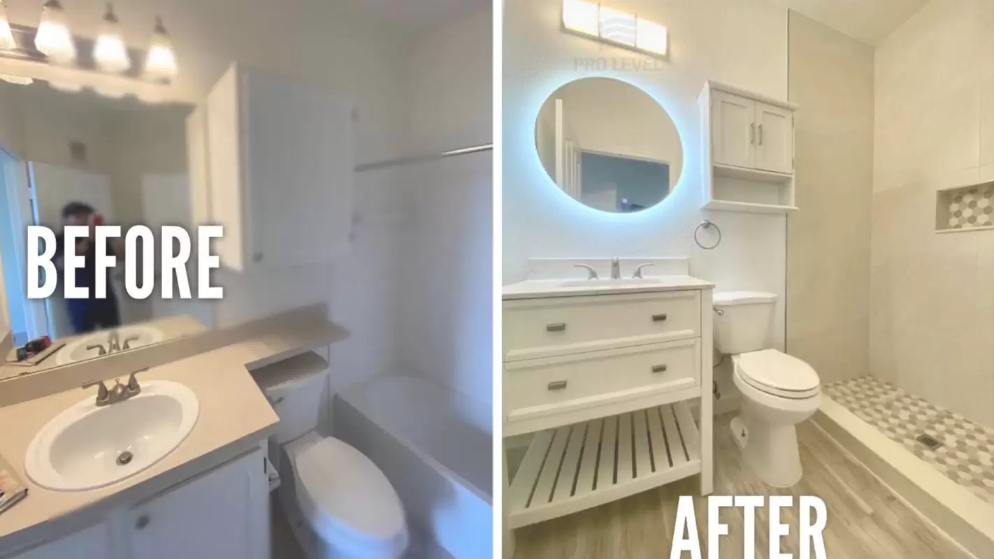 Our Cutting-Edge Bathroom Remodeling Services Offer a Spa-Like Experience
