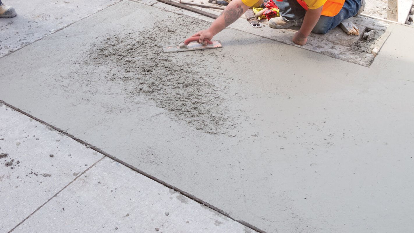 Concrete Patio Resurfacing to Increase the Value of Your Home! in Hudson, NJ