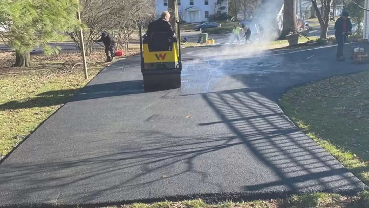 Our Asphalt Paving Company Offers Everything From Asphalt Paving To Waterproofing in Princeton, NJ