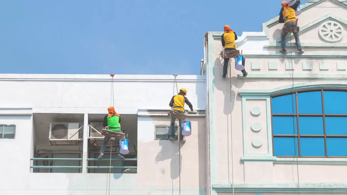 Commercial Painting Contractors Providing Custom Paint Finishes!